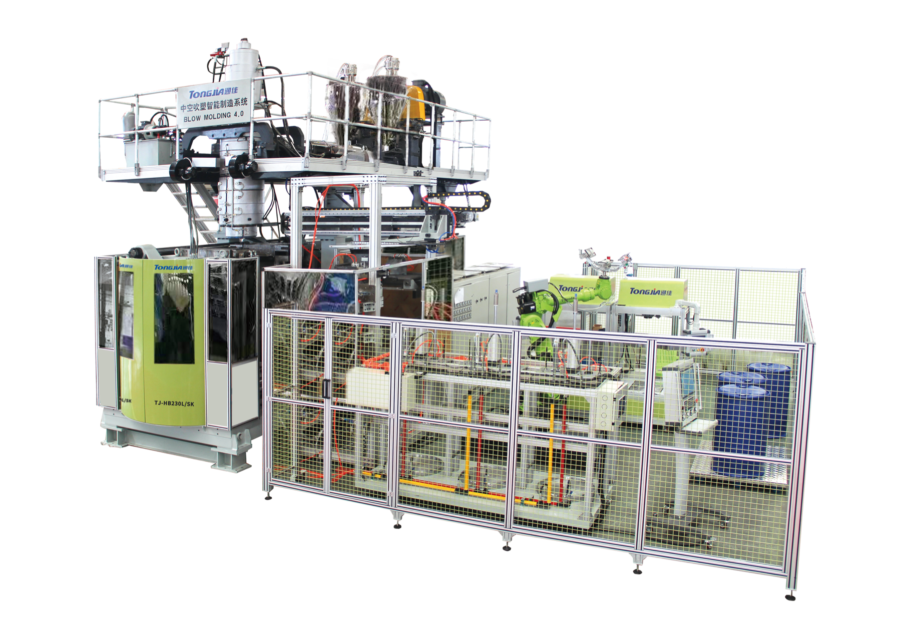 Customer-selected fully automatic TJ-HB230L blow molding solution