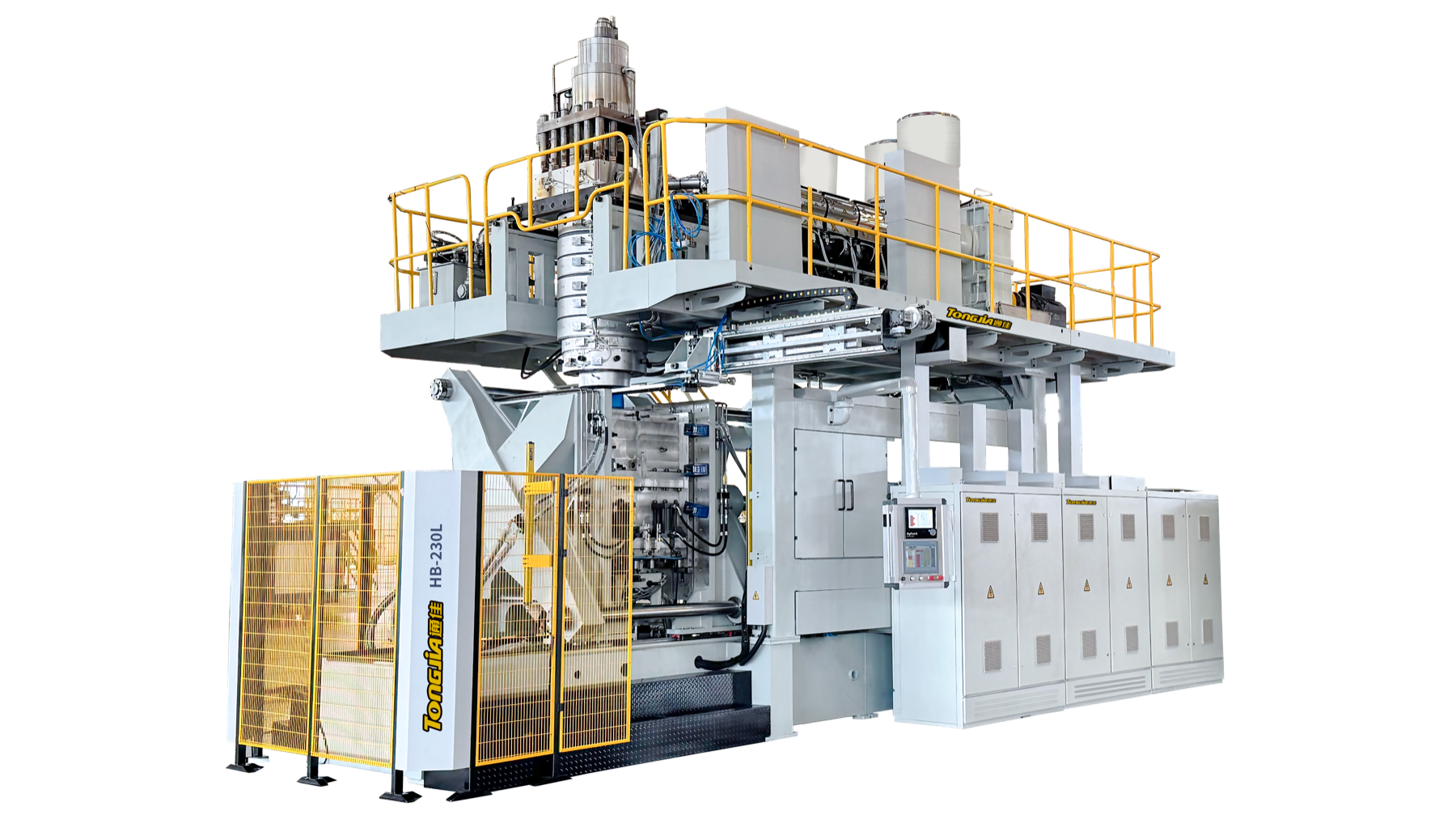 TONGJIA TJ-HB230L standard chemical drum blow molding machine